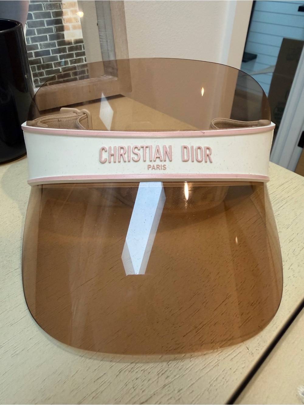Christian Dior Pink Visor